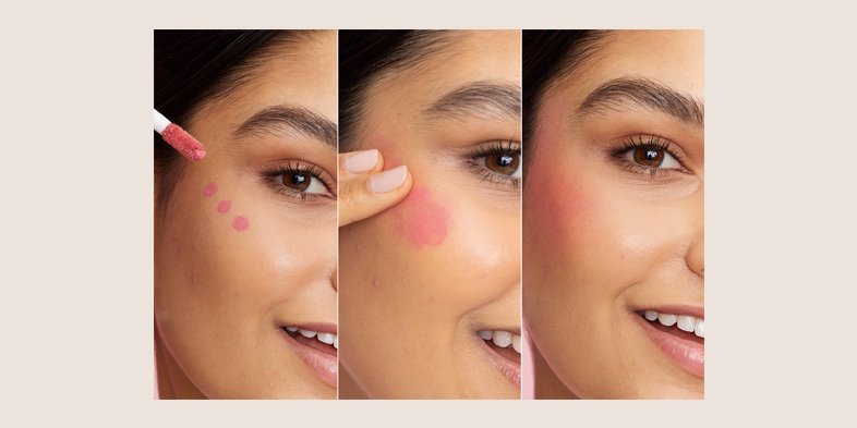 In Article No Makeup Makeup Look Blush 1